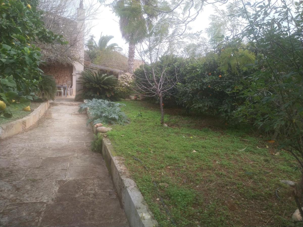 Lujosa Casa Mallorquina Restaurada Ses Salines  Zewnętrze zdjęcie