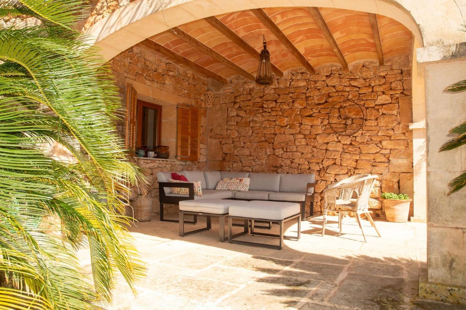 Lujosa Casa Mallorquina Restaurada Ses Salines  Zewnętrze zdjęcie